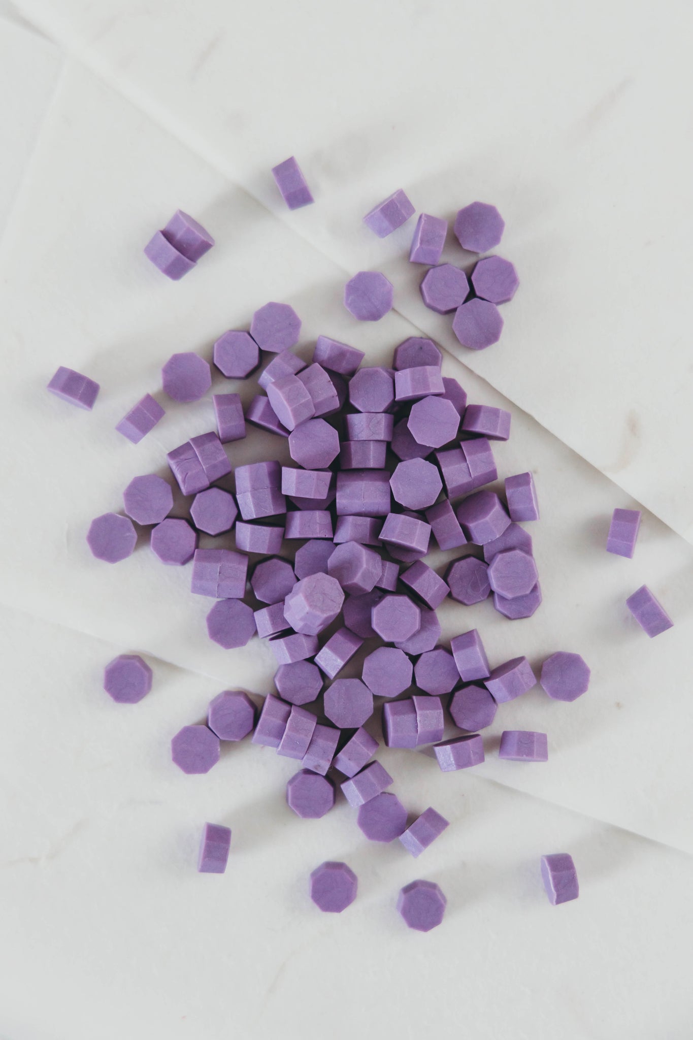 Periwinkle Wax Seal Beads