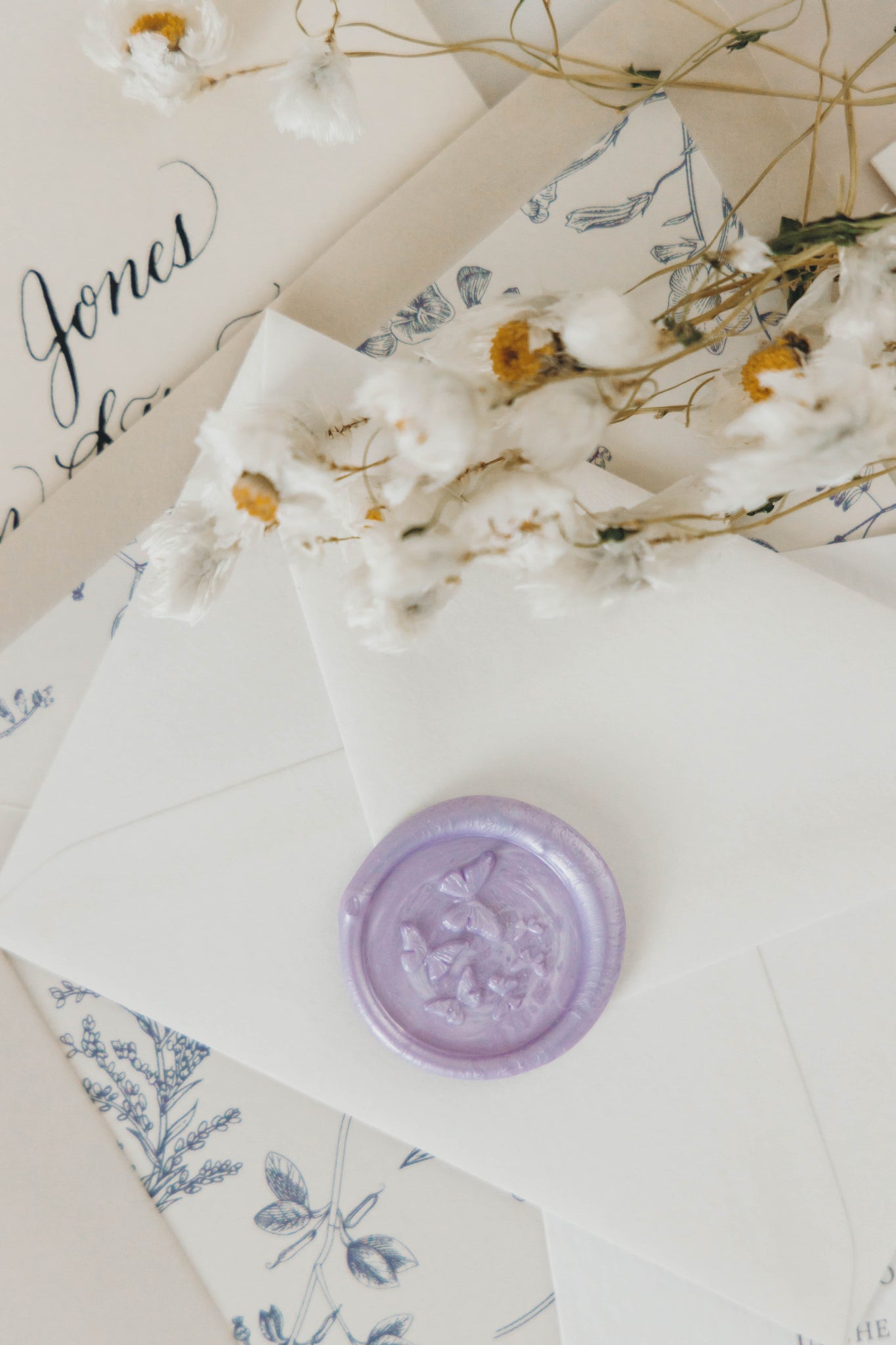 Butterfly Bliss Wax Stamp