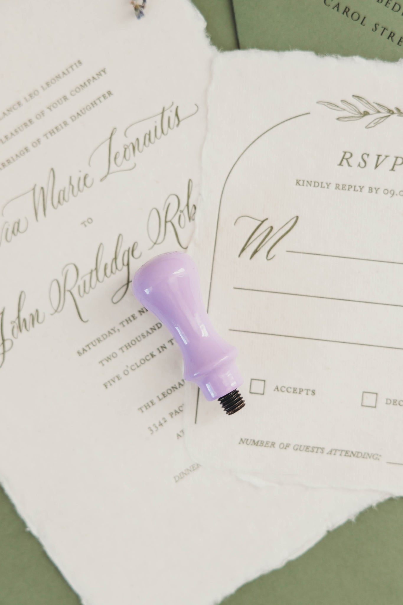 Cute & Simple Mini Stamp Handle - Periwinkle