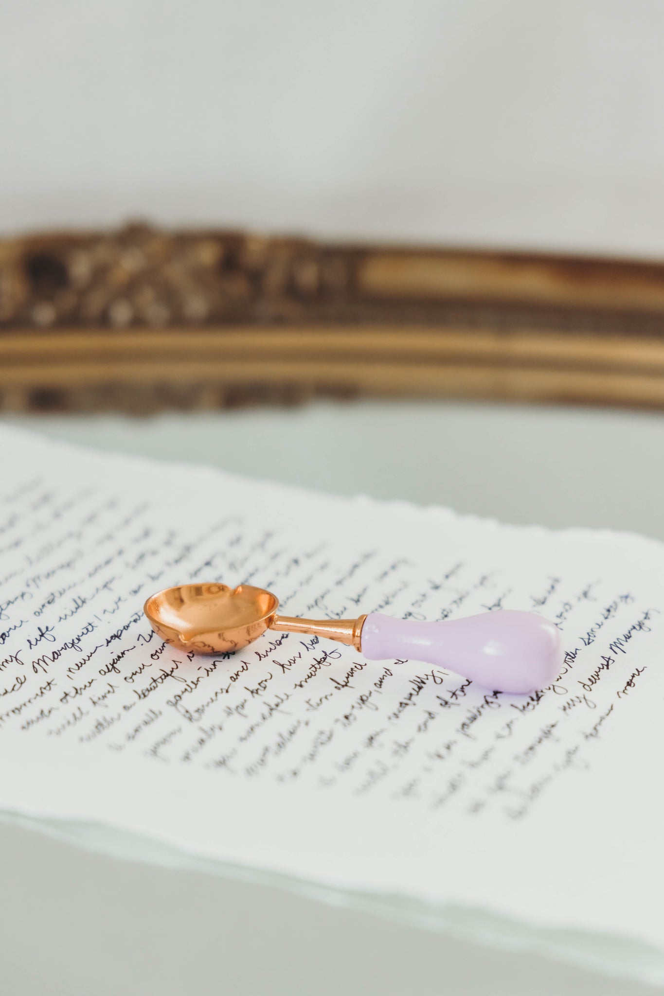 Wax Melting Spoon - Periwinkle